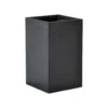 Solid Square Planter - Dark Grey