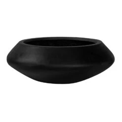 Tara Natural Bowl Planter - Black -Hortology Shop Tara Natural Planter Black 60x22.5cm