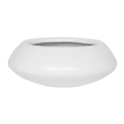 Tara Essentials Bowl Planter - Matt White -Hortology Shop Tara Plant Bowl Matt White Small