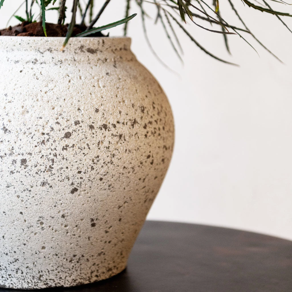 Zeus Mediterranean Planter - Chalk White 3 Zeus Mediterranean Planter - Chalk White - Image 3